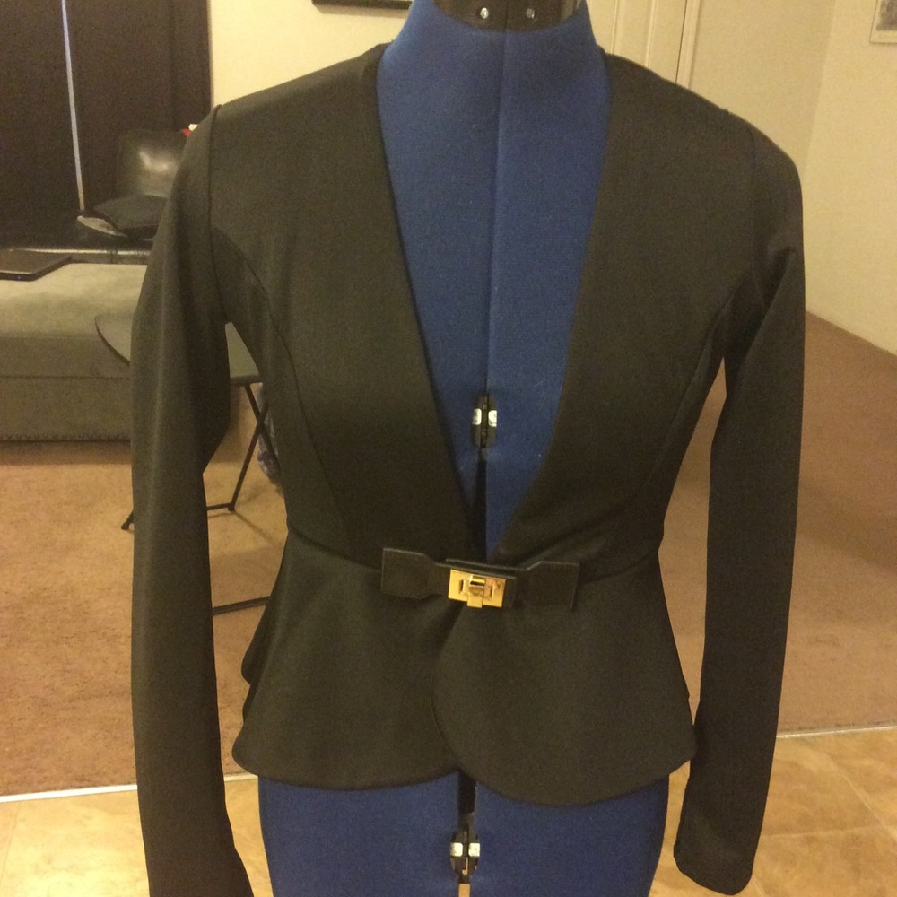 Peplum jacket